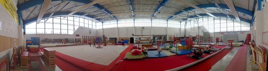 salle spécialisée de gymnastique